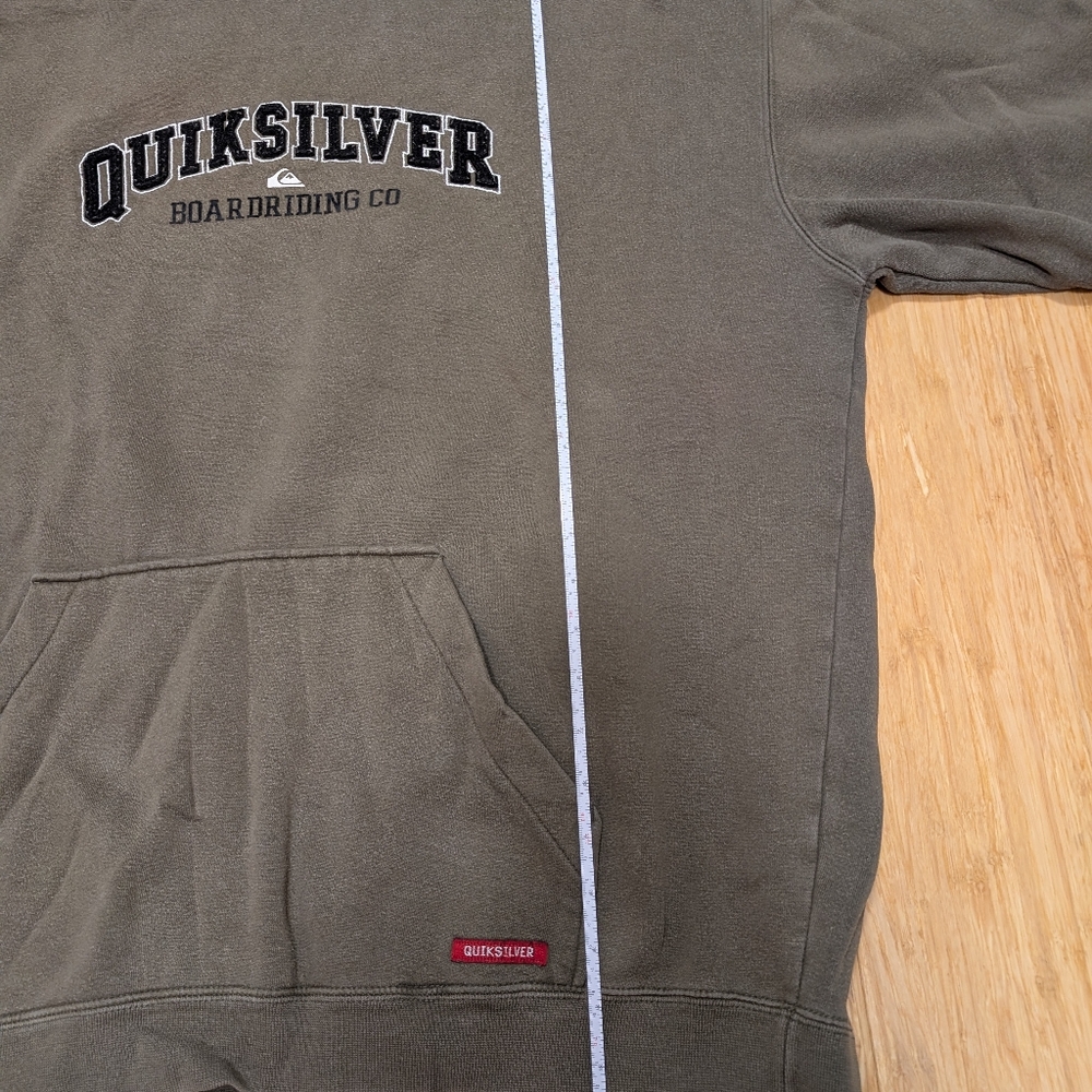Quiksilver Men's XL Olive Hoodie - Picture 3 of 6